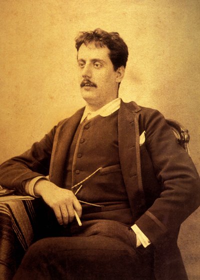 Giacomo Puccini (1858-1924) 1899 von Unknown